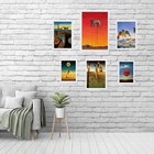 Composição 6 Quadros Obras De Salvador Dalí Moldura:madeira B