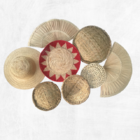 Composição Cestos De Palha Mar Egeu