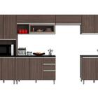 Composição Cozinha Factual 06 Peças Amendoa - Fdecor