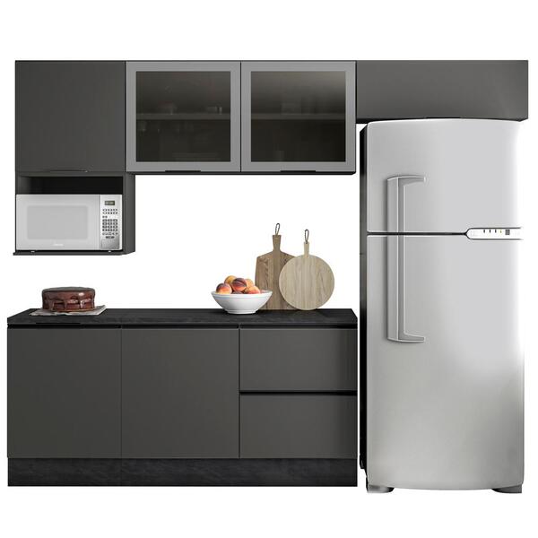 Composicao Cozinha Modulada 6 Peças Kit 9 Pln