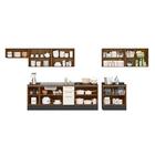 Composiçao Cozinha Modulada 9 Peças Cj1 Nicioli