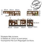 Composiçao Cozinha Modulada 9 Peças Cj1 Nicioli
