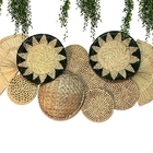 Composição De Parede Palha  Açucena Verde