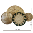 Composição De Parede Palha Jucá