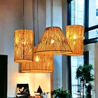 Composição De Teto 4 Pendentes de Teto Luminaria Cupula Artes