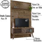 Composiçao Painel Rack Piso Teto Tv 65 244x154cm 7161 Madetec