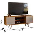 Composiçao Painel Rack Piso Teto Tv 65 244x154cm 7611 Mdt