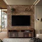 Composiçao Painel Rack Piso Teto Tv 75 244x208cm 7171 Mdt