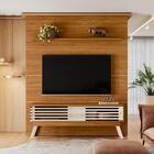 Composiçao Painel Rack Piso Teto Tv 75 244x208cm 7591 Mdt