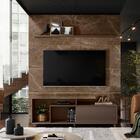 Composiçao Painel Rack Piso Teto Tv 75 244x208cm 7601 Mdt