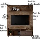 Composiçao Painel Rack Piso Teto Tv 75 244x208cm 7601 Mdt