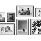 Composição Quadros Personalizados Com Sua Foto 7 Peças