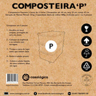 Composteira Plástica 15L