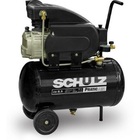 Compressor Ar 8,5pés Pro 25l Schulz + 10m Mang E Kit Pintura