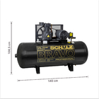 Compressor de Ar 200L 3HP 220V Schulz Bravo CSL 15BR|200 Profissional
