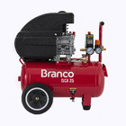 Compressor De Ar 25 Litros 1,9 Hp 8 Pés Branco Motores