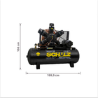 Compressor de Ar 425L 15HP 220V (380V) Schulz MSWV 60/425 Fort