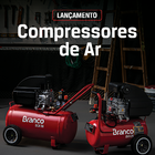 Compressor De Ar 50 Litros 2,1 Hp 8 Pés Branco Motores + Kit