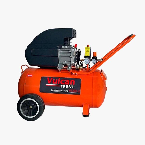 Compressor De Ar 50 Litros 2,5hp 8 Bar 127v Vc50-1 Vulcan Tre
