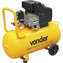 Compressor De Ar 6,5 Pés 25 Litros 2 Hp - Mcv25 - Vonder (110