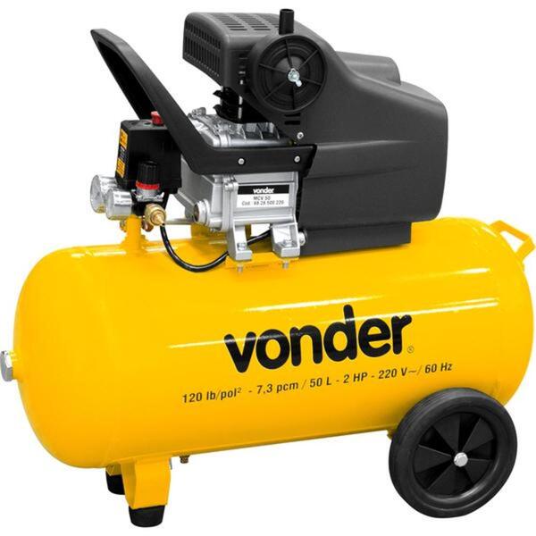Compressor De Ar 7,3 Pés 50 Litros 2 Hp - Mcv50 - Vonder (220v) | Leroy ...