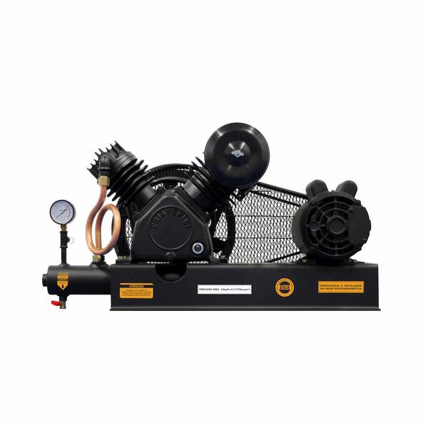 Compressor De Ar A.pressão Base Tri 3hp 220/380v Chiaperini