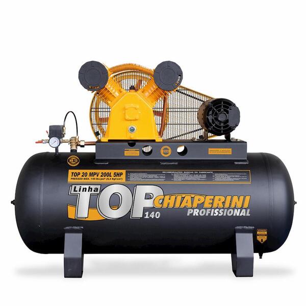 Compressor De Ar Média Pressão Trifásico Aberto 5hp 200l 0098