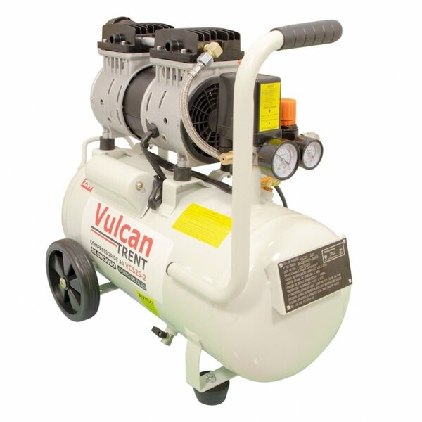 Compressor De Ar Silencioso 24 Litros 1,5 Hp 11 Bar 220v Vcs
