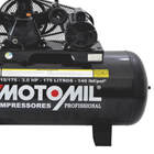 Compressor Motomil Cmw 15 175 Litros 140 Libras 3 Cv Mono