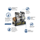 Compressor Schulz 15HP 220V Isento de leo CSD 9AD com Base Profissional