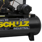 Compressor Schulz Mswv60fort 425lts 175psi 15cv 220/380/440v