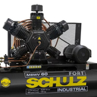 Compressor Schulz Mswv60fort 425lts 175psi 15cv 220/380/440v
