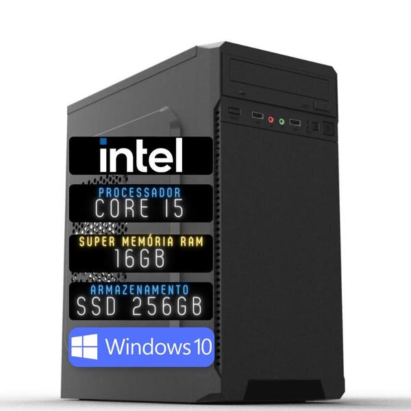Computador 3green Desktop Intel Core I5 16gb Ssd 256gb Window