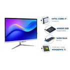 Computador All In One 21,5" Intel Core I7, 16gb Ram, Ssd 480g