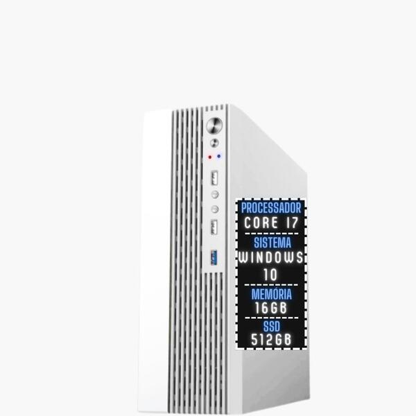 Computador Branco 3green Velox Intel Core I7 16gb Ssd 512gb W