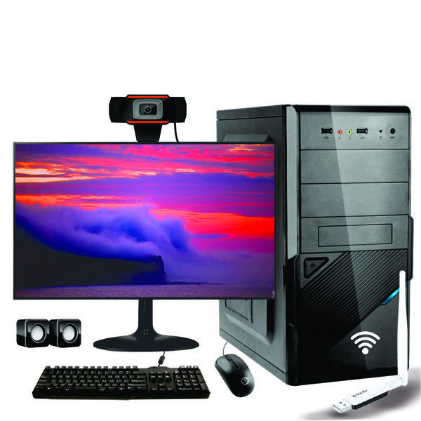 Computador Completo Icc Intel Core I3 4gb Hd 500gb Monitor 19