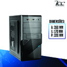 Computador Completo Icc Intel Core I3 4gb Hd 500gb Monitor 19