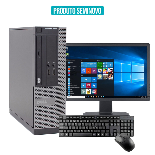 Computador Dell Optiplex 3020 I3 8gb Hd 500gb Monitor 19''