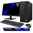Computador Home Positivo Master Celeron 4gb 1tb + Monitor Hp