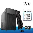 Computador Icc  Amd Fm2 A10 4gb De Ram Ssd 120 Gb Kit Multimí