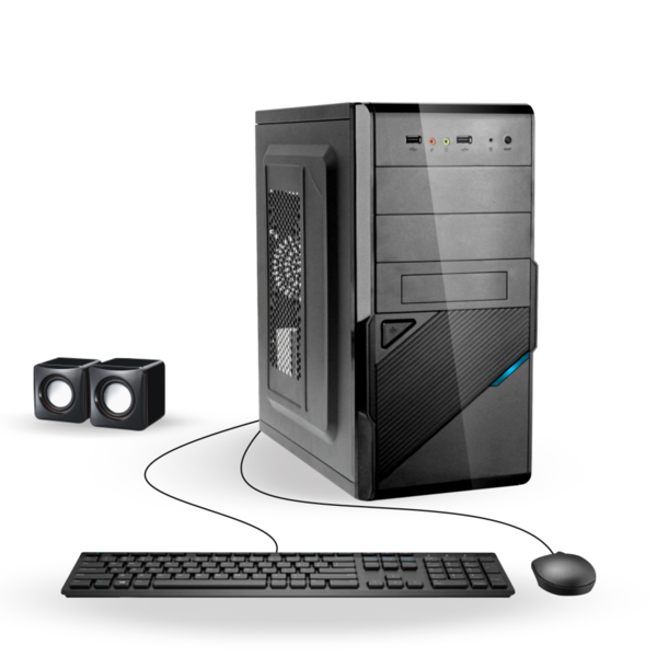 Computador Intel Corporate 4gb Ssd 240gb Kit Multimidia Win 10