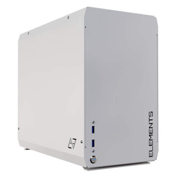 Computador Mini I9 10900, 1tb, 32gb Ram, Gpu Rtx 3060 Branco