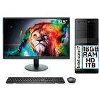 Computador Pc Completo Intel Core I7 16gb 1tb Monitor 19.5"