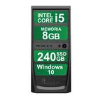 Computador Pc Cpu Intel Core I5 8gb Ssd 240gb Windows 10