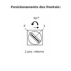 Comutador 2 Posições Retorno A Esquerda 1na