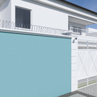 Concertina Espiral Aço Galvanizado Cinza 30x500cm Calha Forte