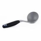 Concha De Nylon Multiuso Chef Em Casa Cozinha Cinza Chumbo