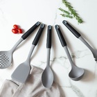 Concha De Nylon Multiuso Chef Em Casa Cozinha Cinza Chumbo