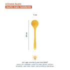 Concha De Silicone Amarelo U