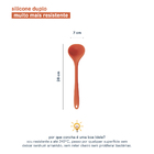 Concha De Silicone Laranja - Oikos